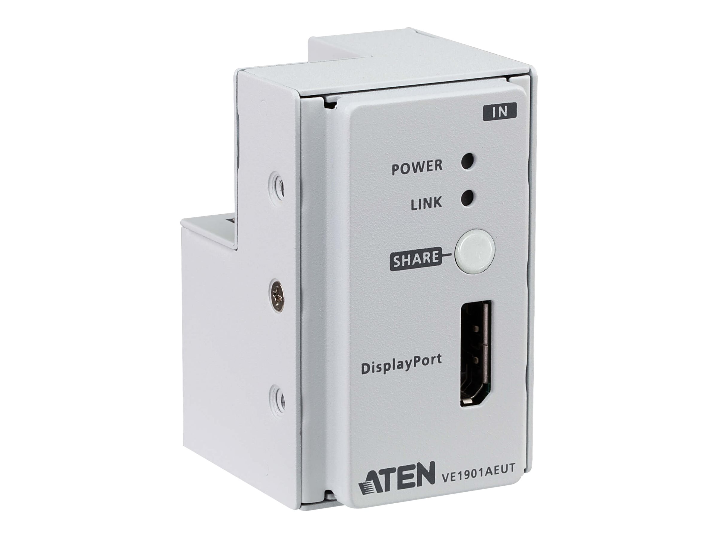 ATEN VE1901AEUT DisplayPort HDBaseT-Lite Sender mit Wandplatte PoH