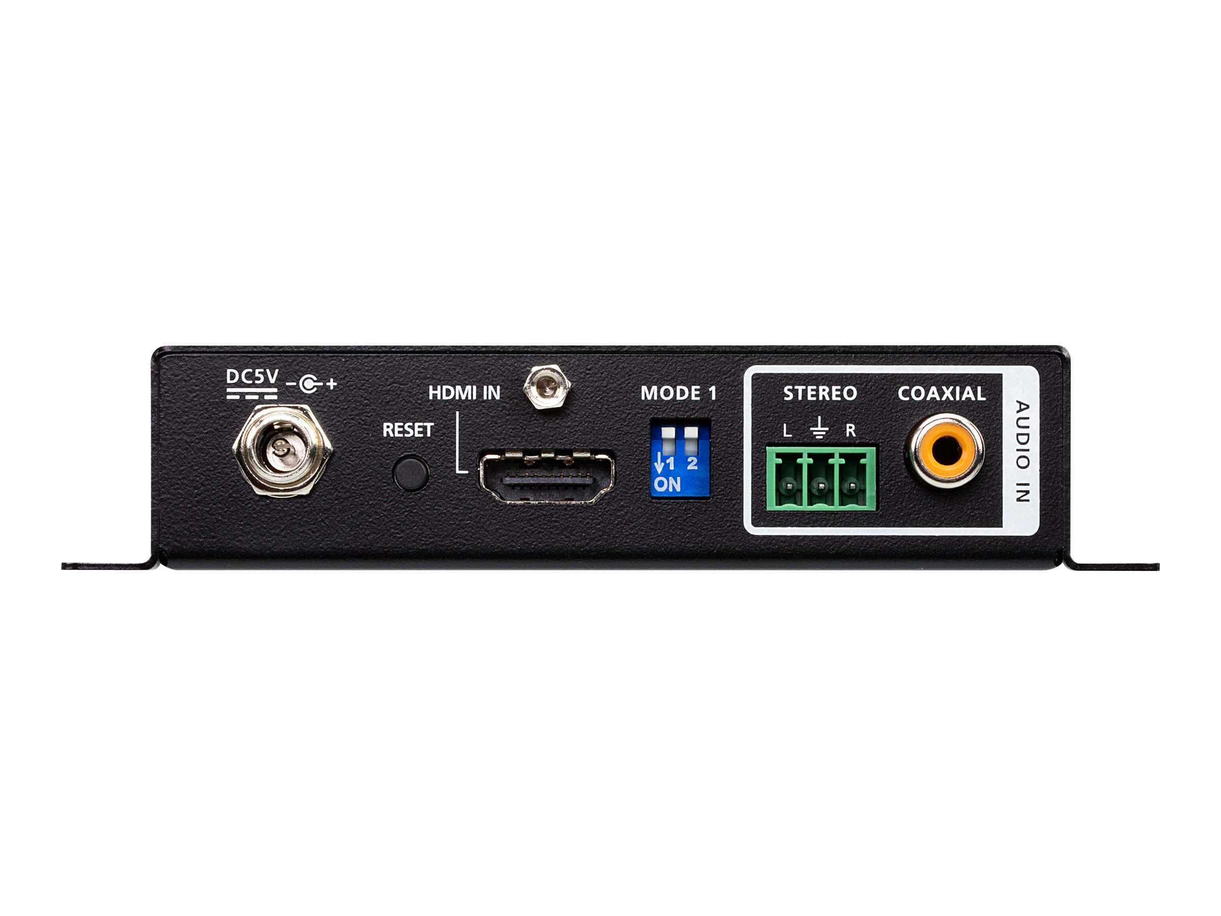 ATEN VC882 True 4K HDMI Repeater mit Audio Embedder und De-Embedder