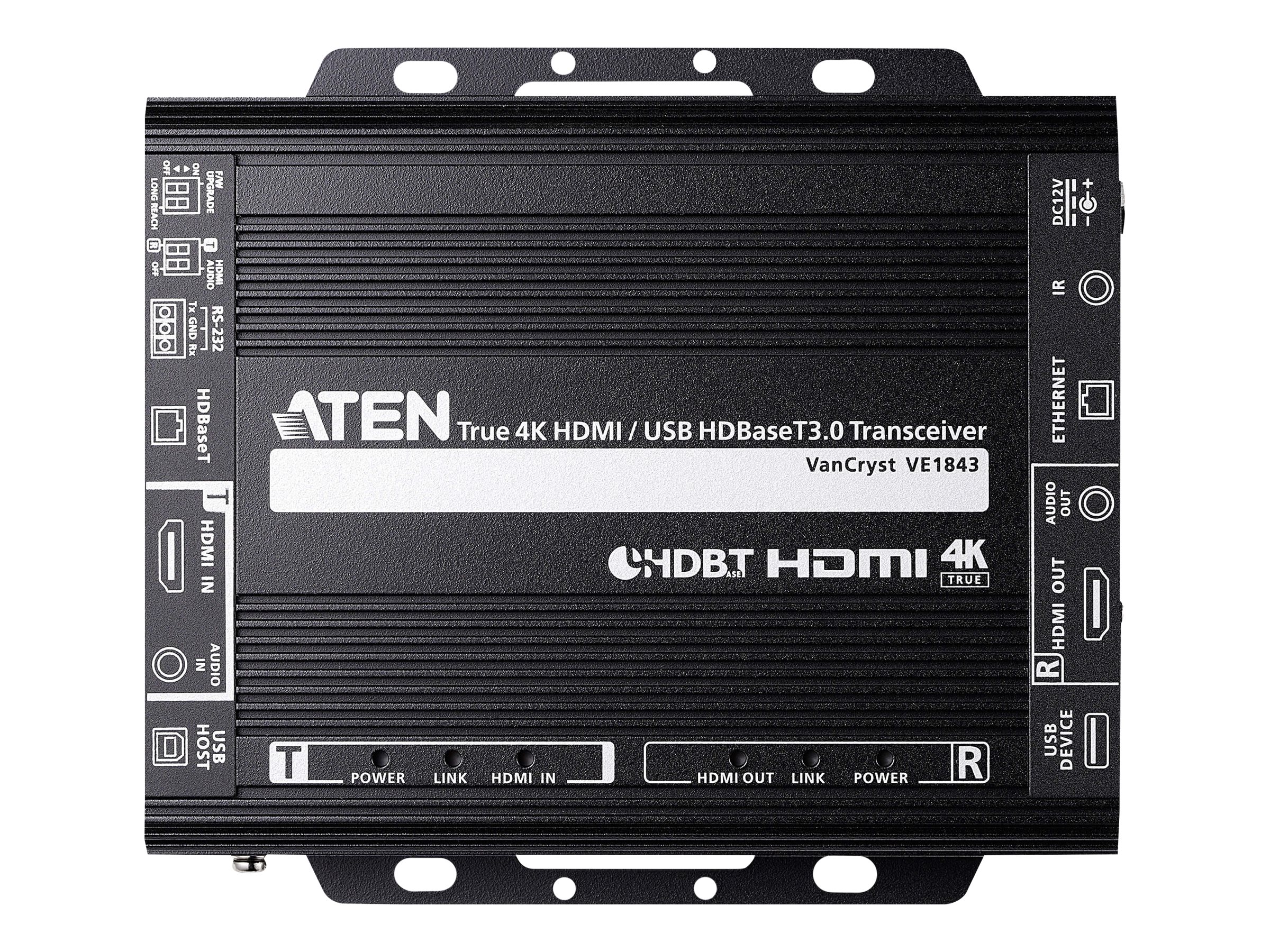 ATEN VE1843 True 4K HDMI USB HDBaseT 3.0 Transceiver
