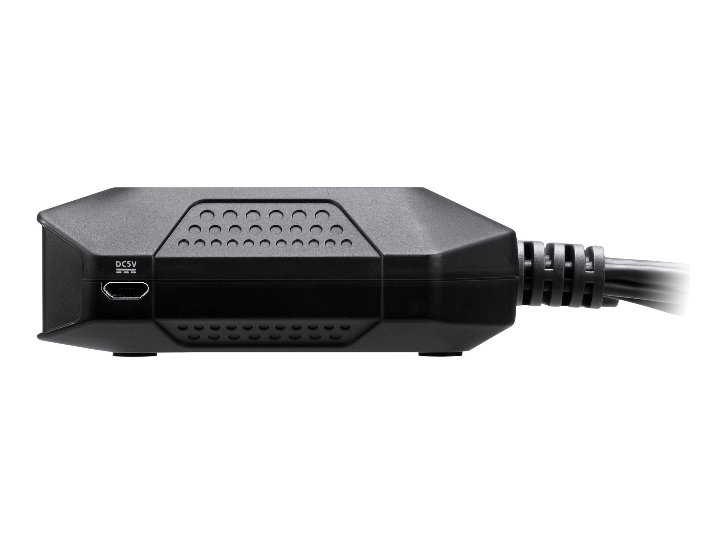 ATEN CS52DP 2-Port USB-C DP Hybrid Kabel KVM Switch
