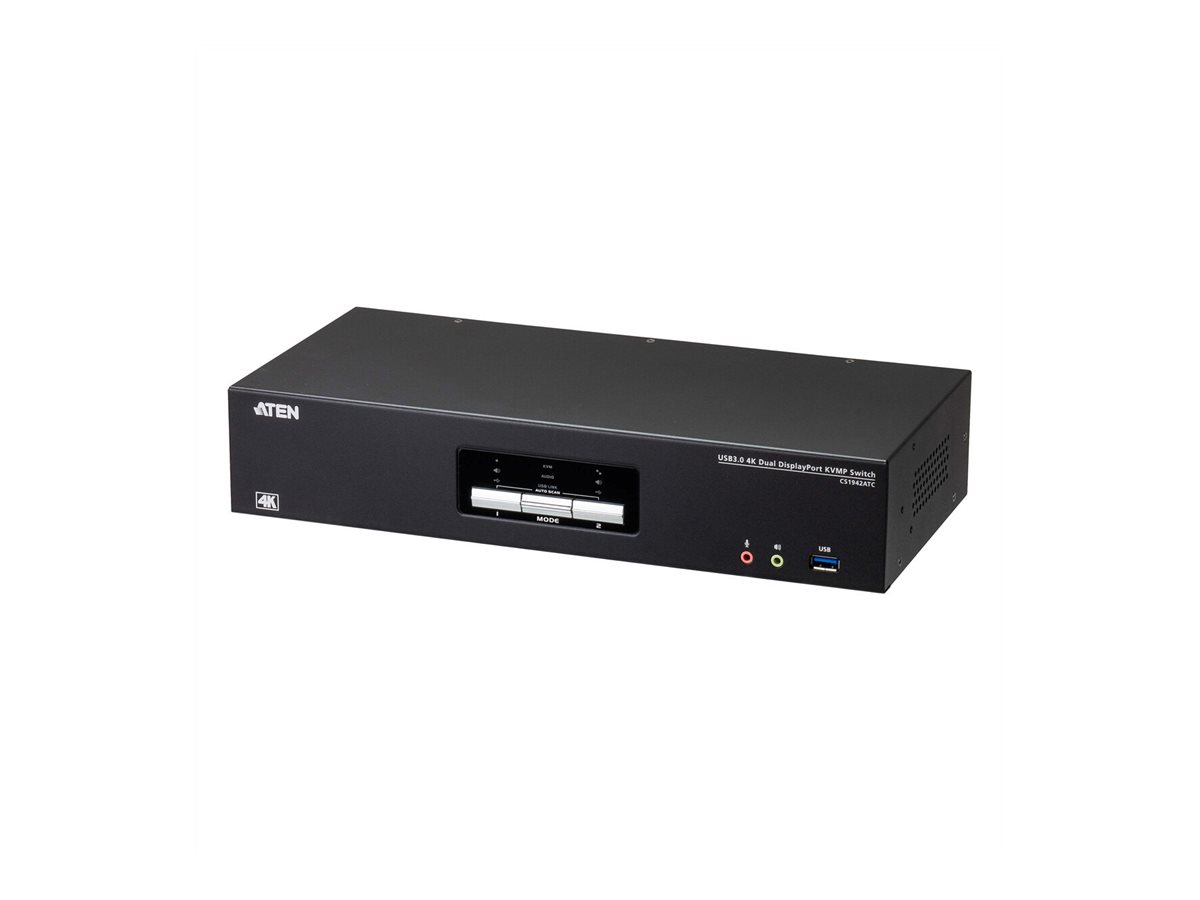 ATEN CS1942ATC 2-Port USB 3.0 4K DisplayPort KVM Switch für ATC Dual View