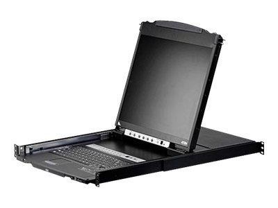 ATEN CL5816N 48cm-LCD KVM Switch USB-PS/2,VGA, 16 Port, FR-Layout