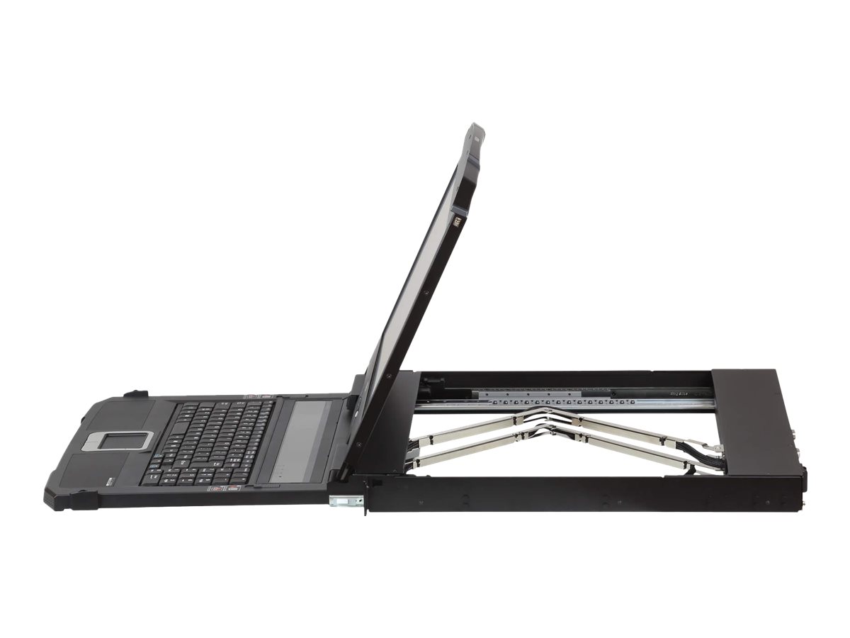 ATEN CL3800NW KVM-Konsole USB HDMI DVI VGA Dual Rail, DE-Layout