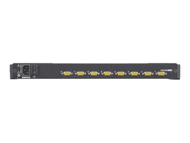 ATEN CL1308N KVM-Switch, 48cm TFT, VGA, PS/2-USB, 8 Port, IT-Layout