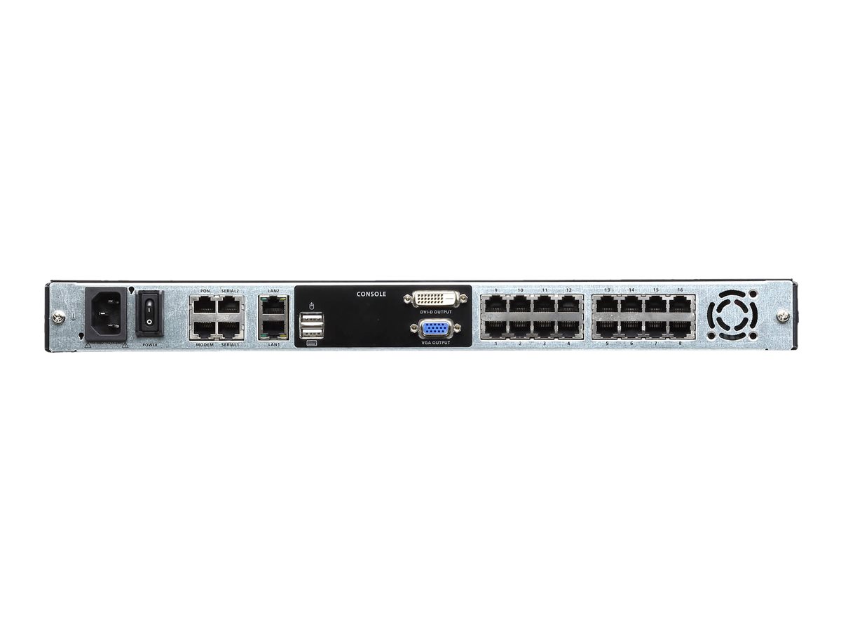 ATEN KL1116VN 48cm LCD IP-KVM 16-Port, UK-Layout