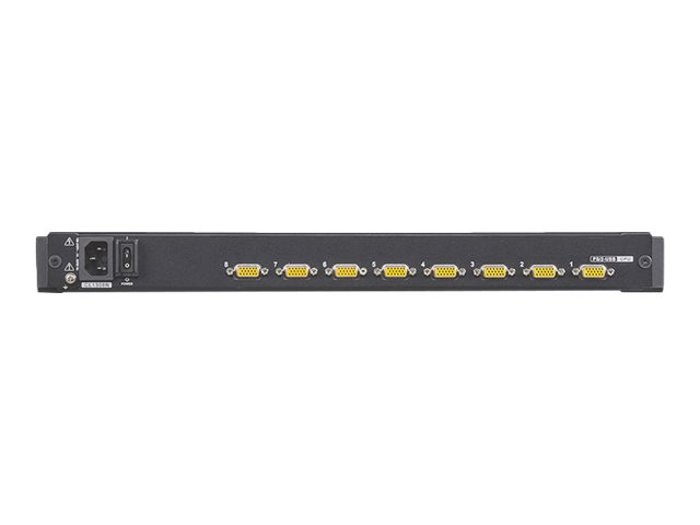ATEN CL1308N KVM-Switch, 48cm TFT, VGA, PS/2-USB, 8 Port, CH-Layout