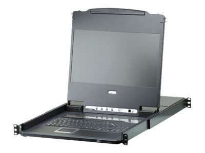 ATEN CL6708MW 43cm LCD KVM Switch, USB-DVI 8 Port, CH-Layout