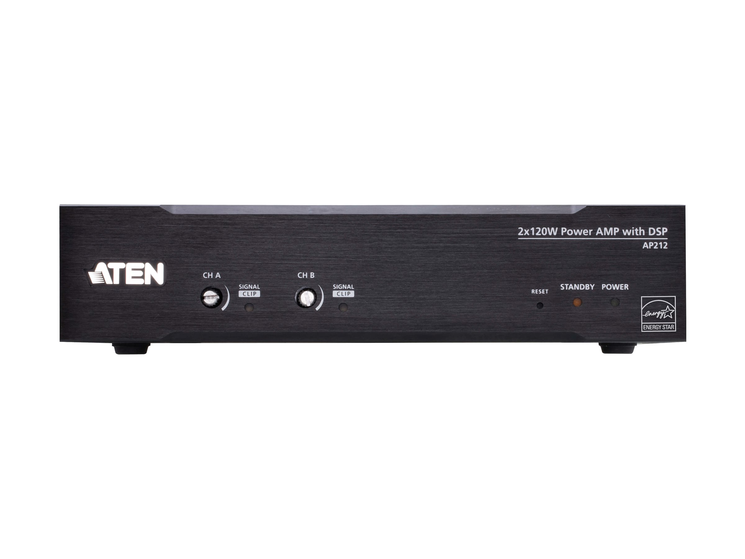 ATEN AP212 2 x 120W Leistungsverstärker mit DSP
