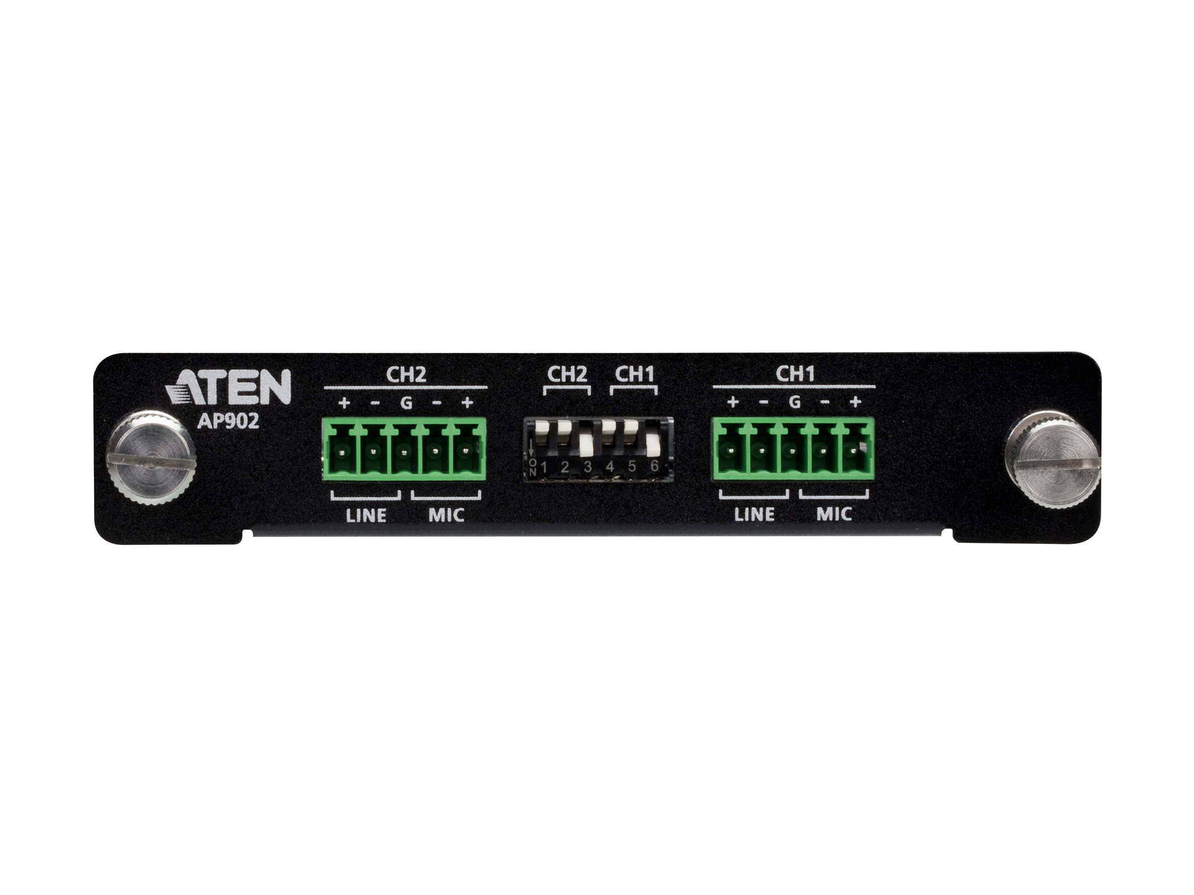 ATEN AP902 2-CH Mic/Line Pre-AMP Expansion Card
