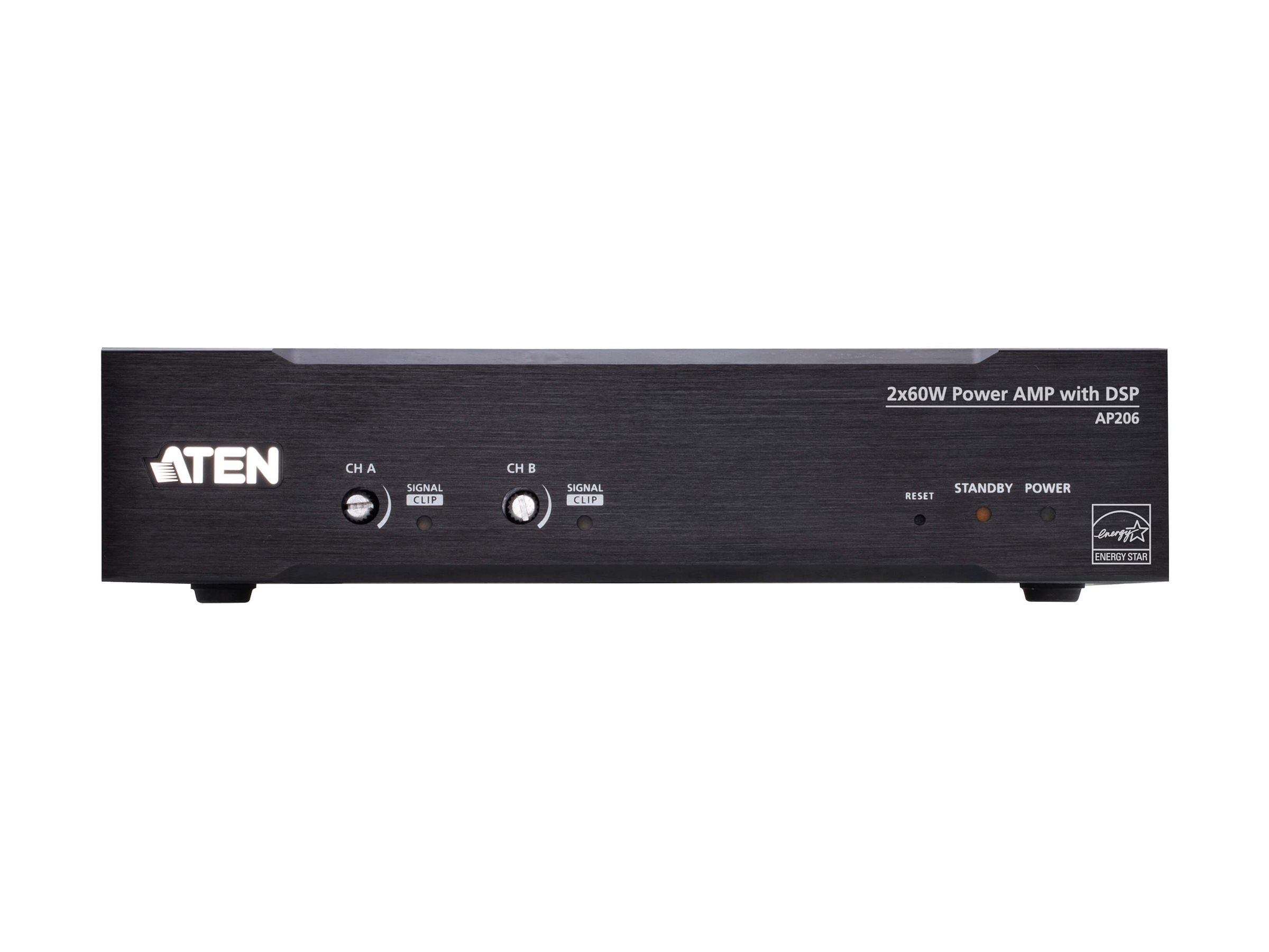 ATEN AP206 2 x 60W Leistungsverstärker mit DSP