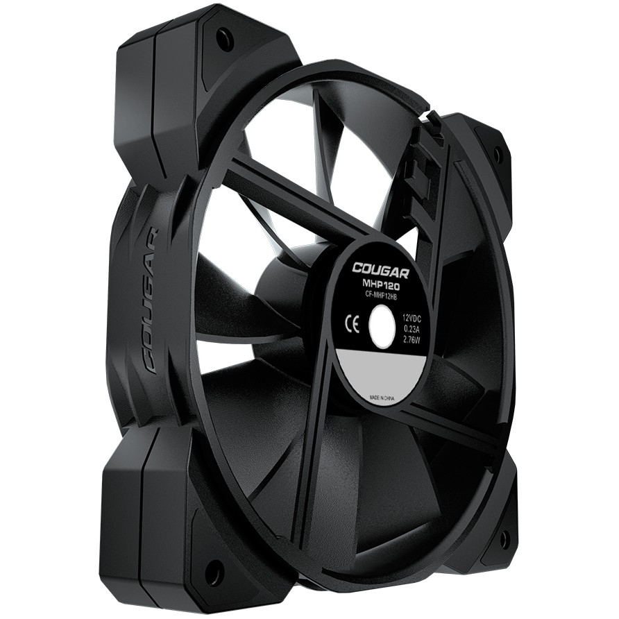 COUGAR Gehäuse Lüfter MHP 120, Schwarz, 3er-Pack