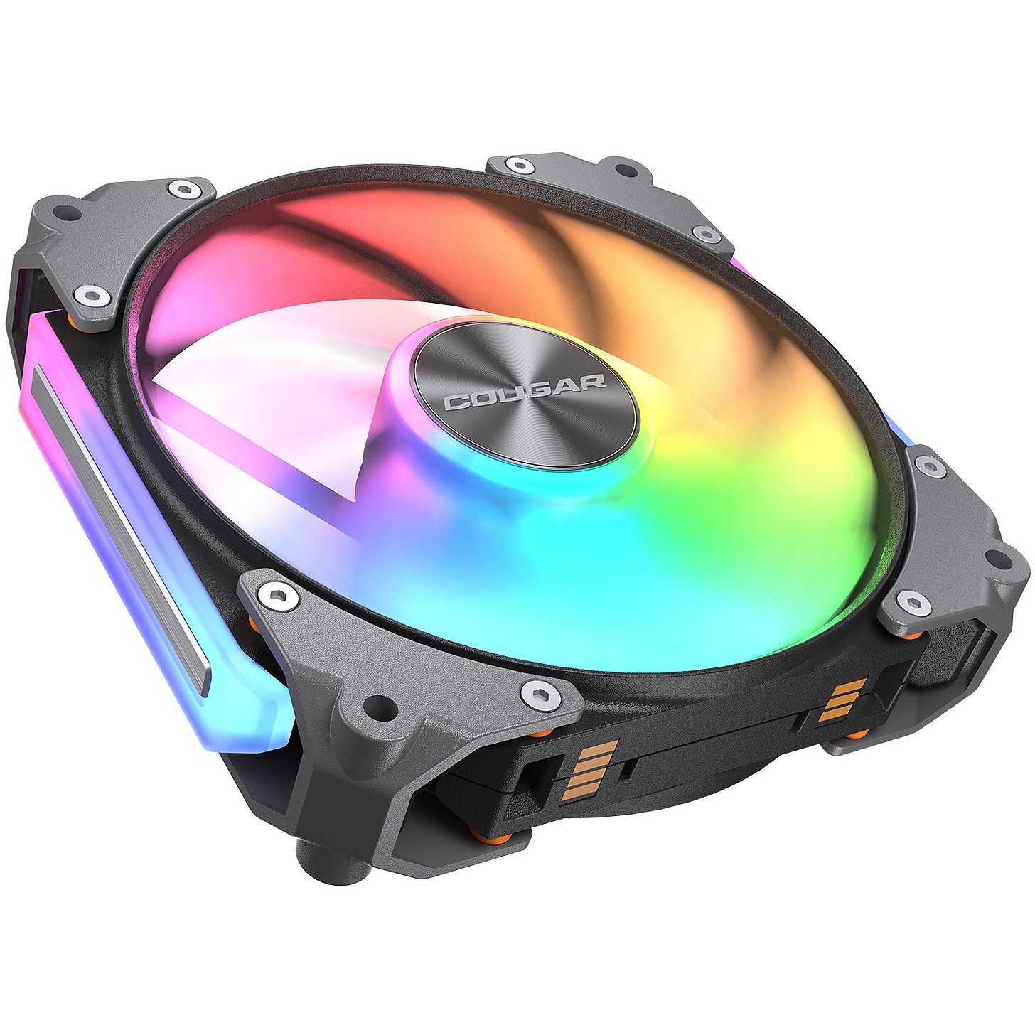 COUGAR Gehäuse Lüfter Apolar 120 ARGB,Schwarz, 3er-Pack