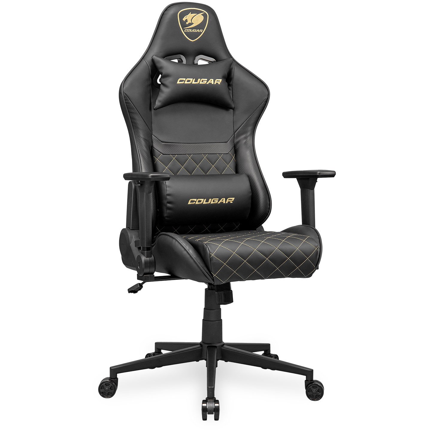 COUGAR Gaming-Stuhl Armor One V2 Gold, Schwarz