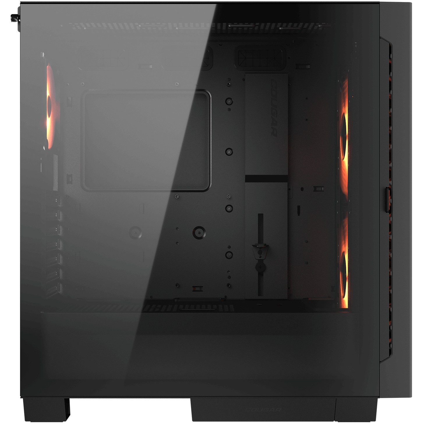 COUGAR Gehäuse Midi-Tower Airface ECO, ARGB, Schwarz