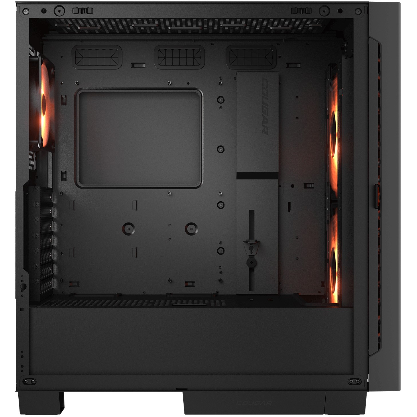 COUGAR Gehäuse Midi-Tower Airface ECO, ARGB, Schwarz