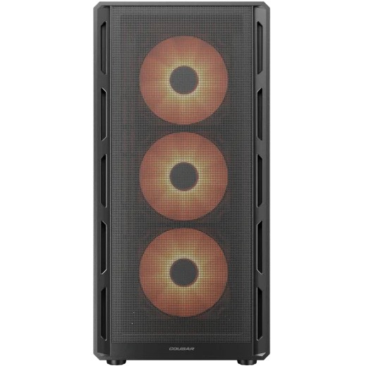 COUGAR Gehäuse Midi-Tower Airface Pure PRO, ARGB, Schwarz