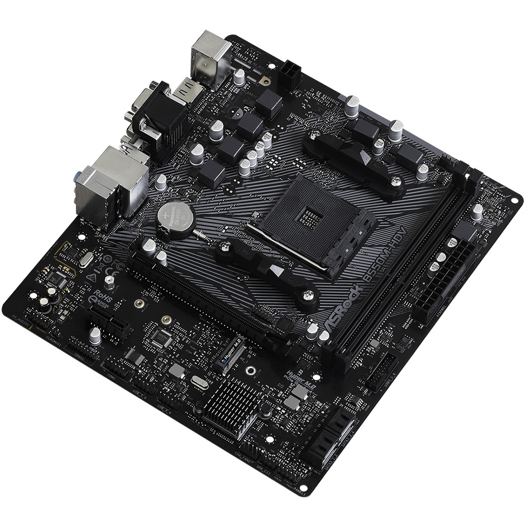 ASRock B550M-HDV                 AM4 mATX DVI/HDMI      DDR4 retail