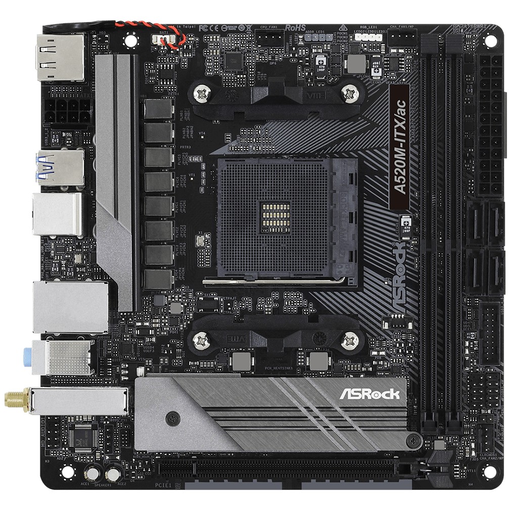 MB ASRock A520M-ITX/AC         AM4 M-ITX retail