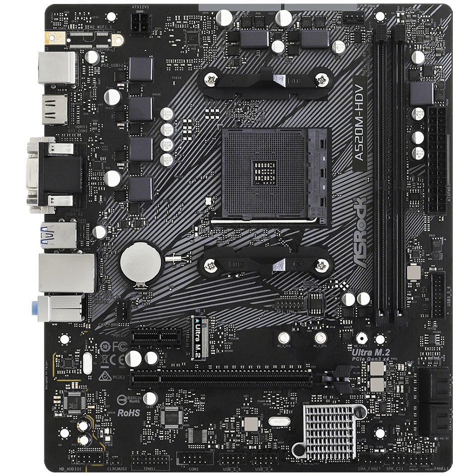 Asrock A520M-HDV
