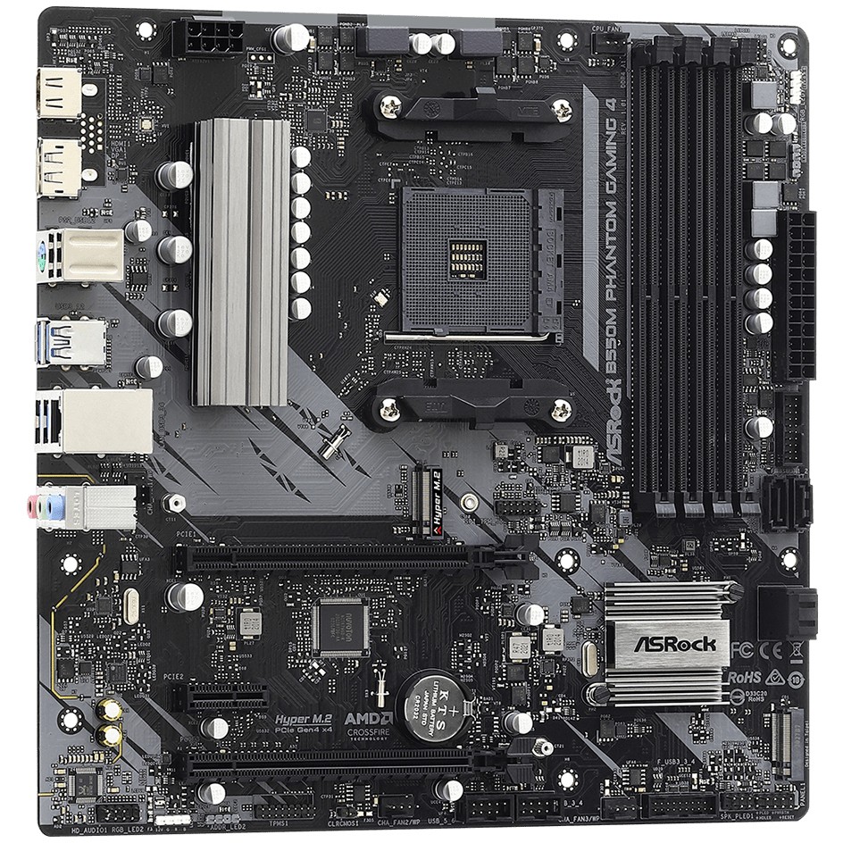 ASRock B550M Phantom Gam. 4      AM4 mATX HDMI/DP       DDR4 retail