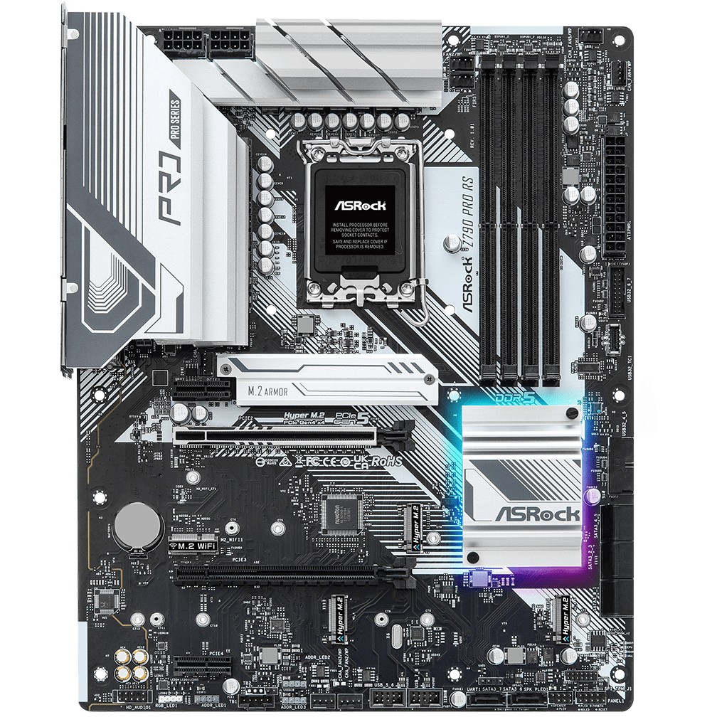 ASRock Z790 Pro RS              1700 ATX  HDMI/DP       DDR5 retail
