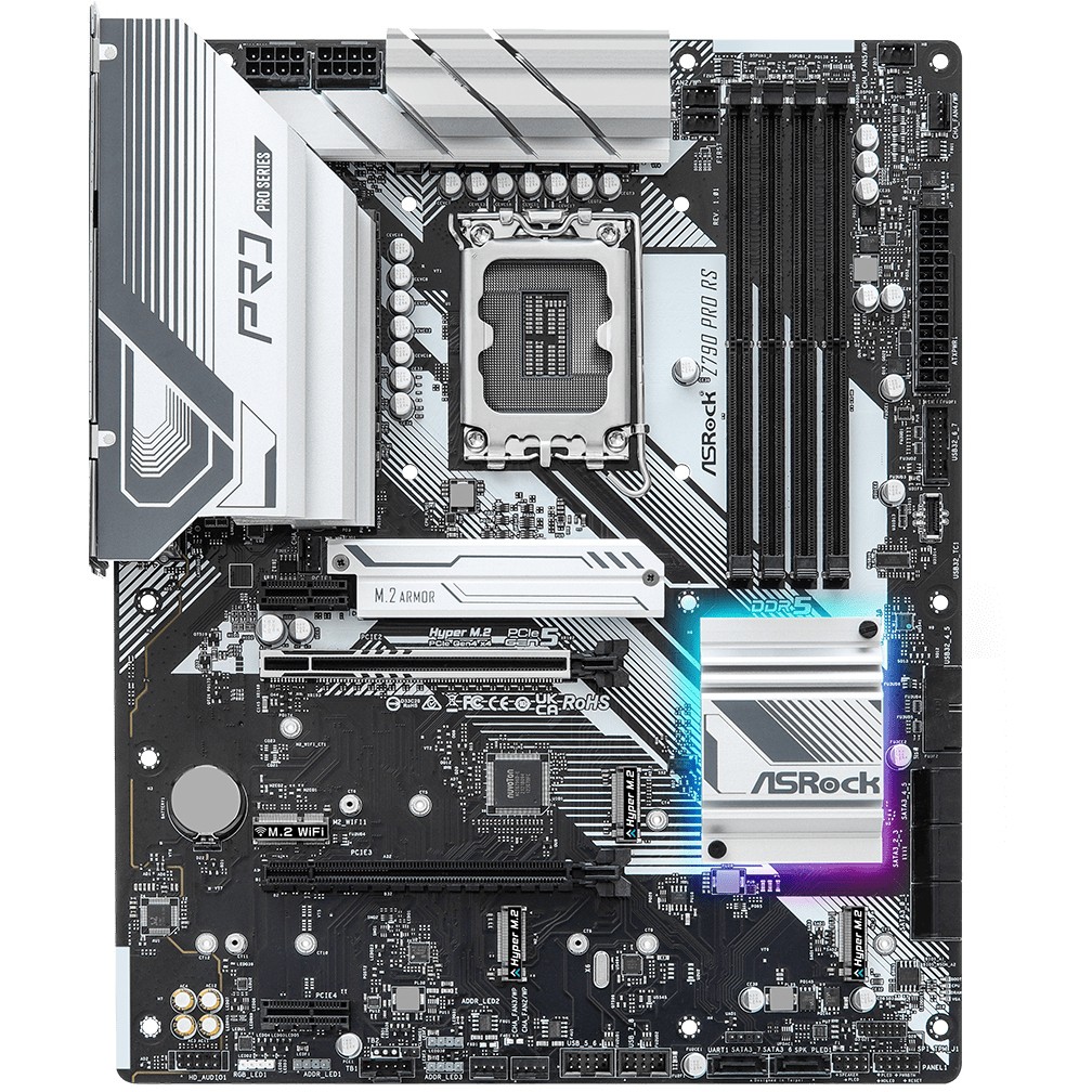 ASRock Z790 Pro RS              1700 ATX  HDMI/DP       DDR5 retail