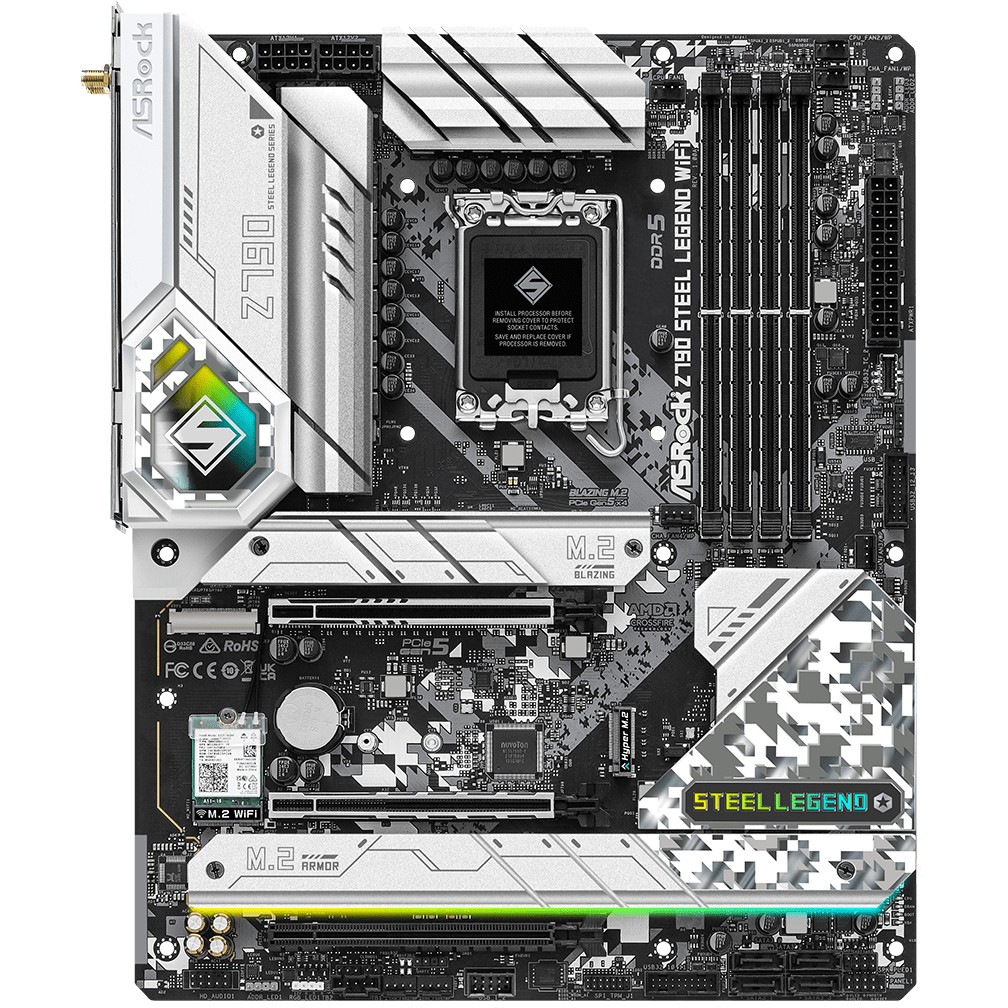 ASRock Z790 Steel Legend WiFi   1700 ATX  HDMI/DP       DDR5 retail