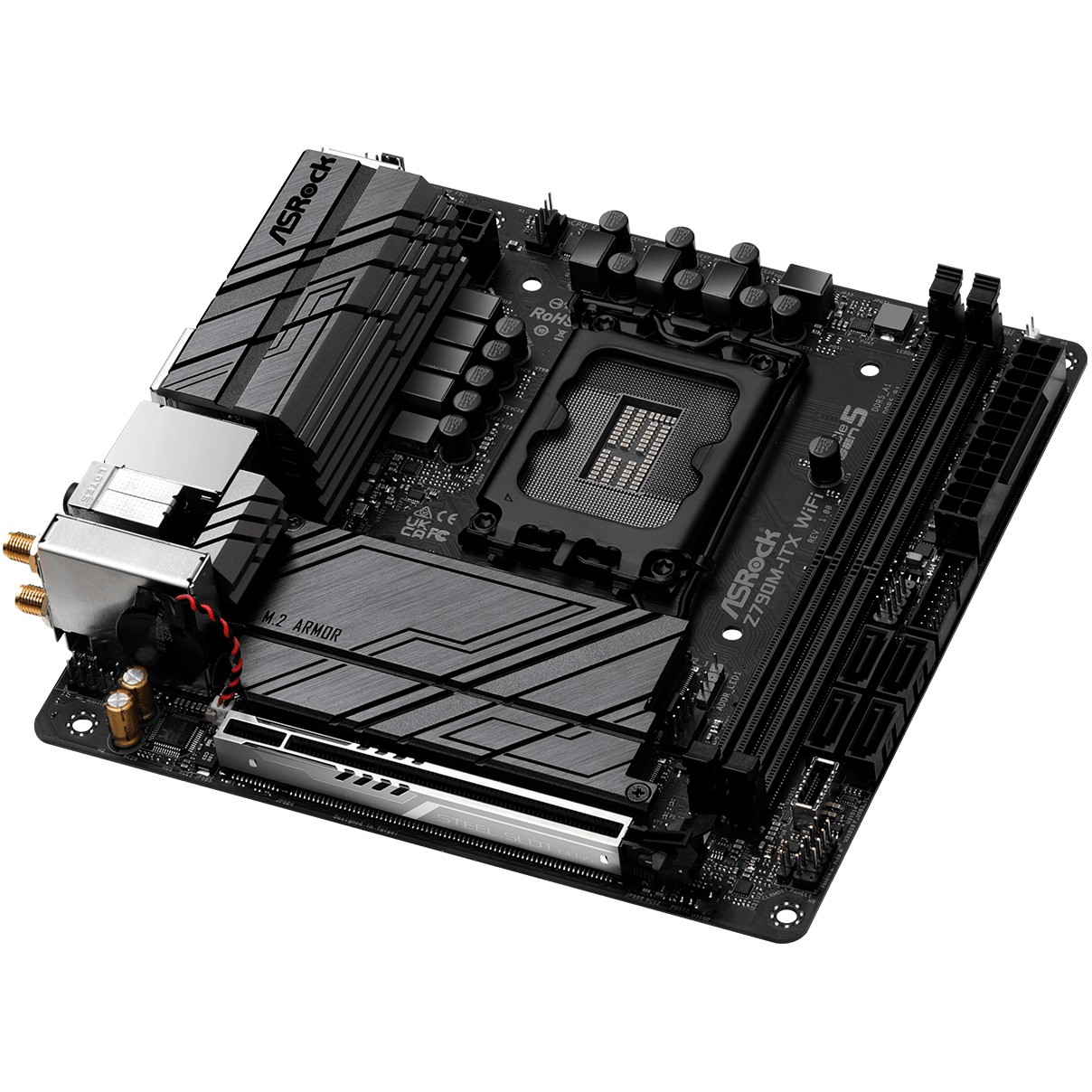 ASRock Z790M-ITX/WiFi           1700 mATX HDMI          DDR5 retail