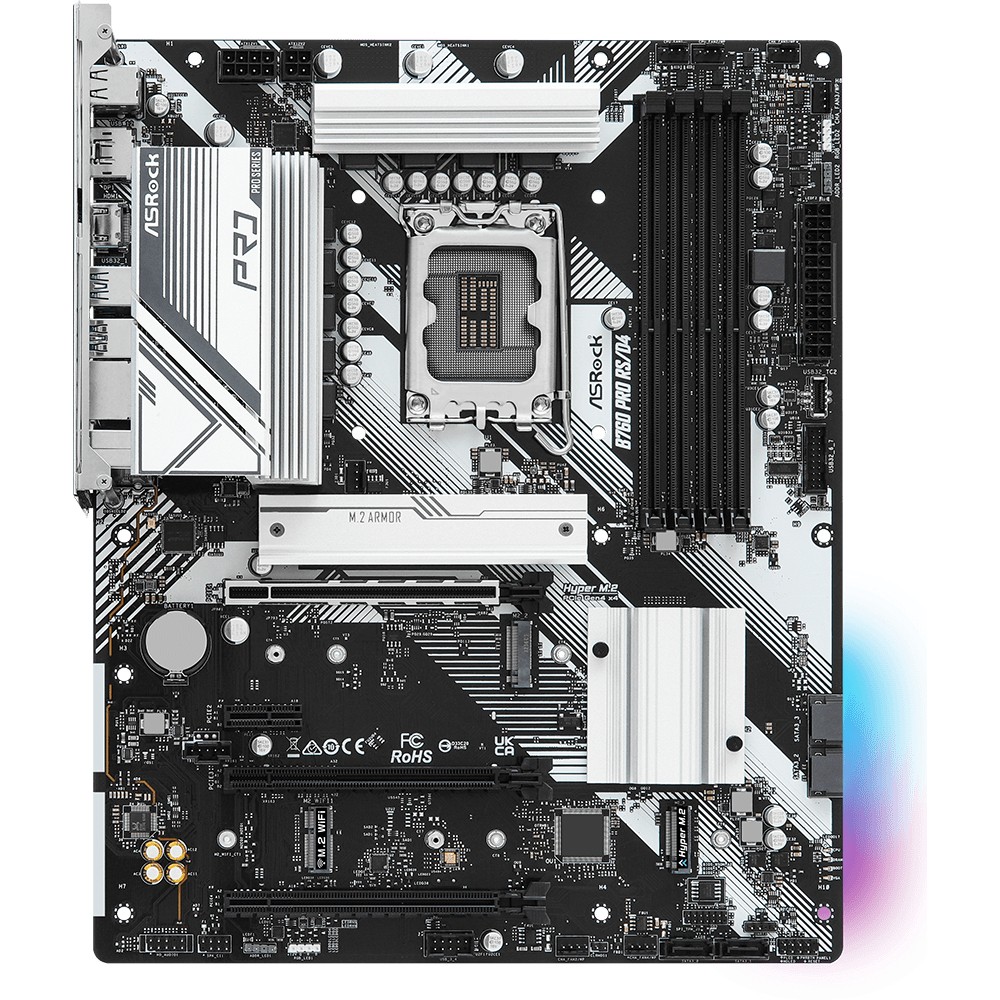 ASRock B760  PRO RS/D4          1700 ATX  HDMI/DP       DDR4 retail
