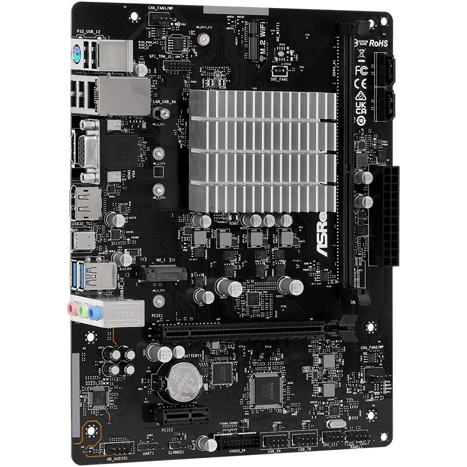 ASRock N100M  Intel N100 CPU(3,4GHz) mATX HDMI/DVI      DDR4 retail