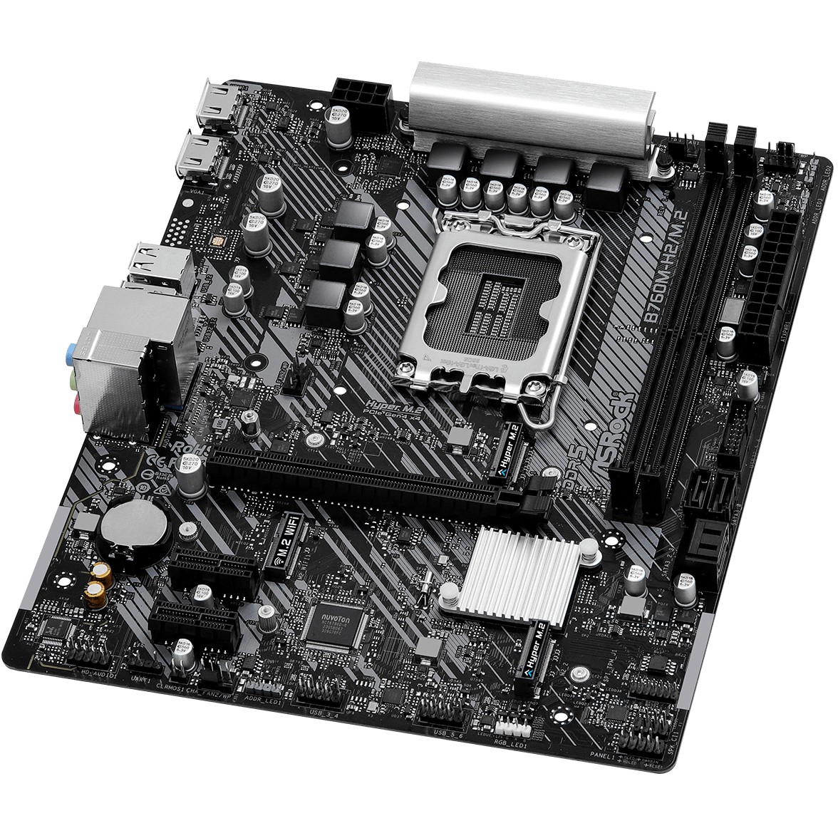 ASRock B760M-H2/M.2             1700 mATX 2xHDMI        DDR5 retail