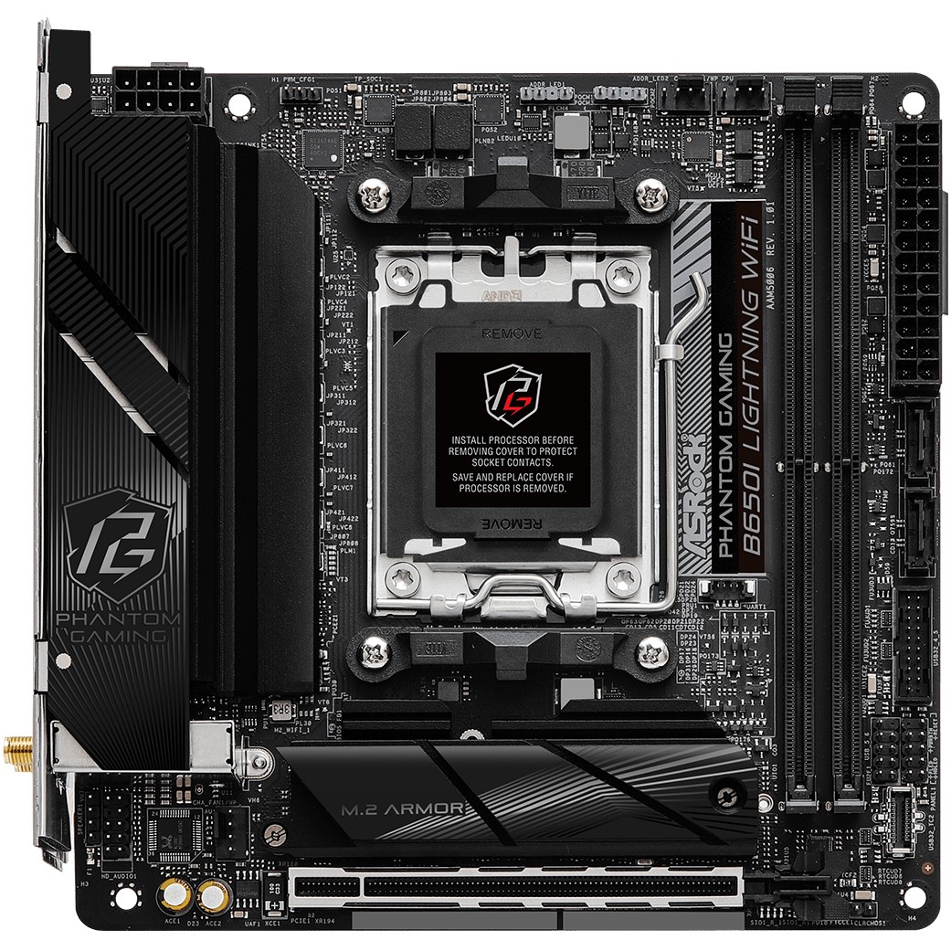 ASRock B650I Lightning WiFi      AM5 mITX HDMI          DDR5 retail