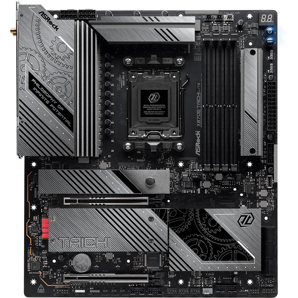ASRock X870E Taichi Lite         AM5 ATX  HDMI/USB-C    DDR5 retail