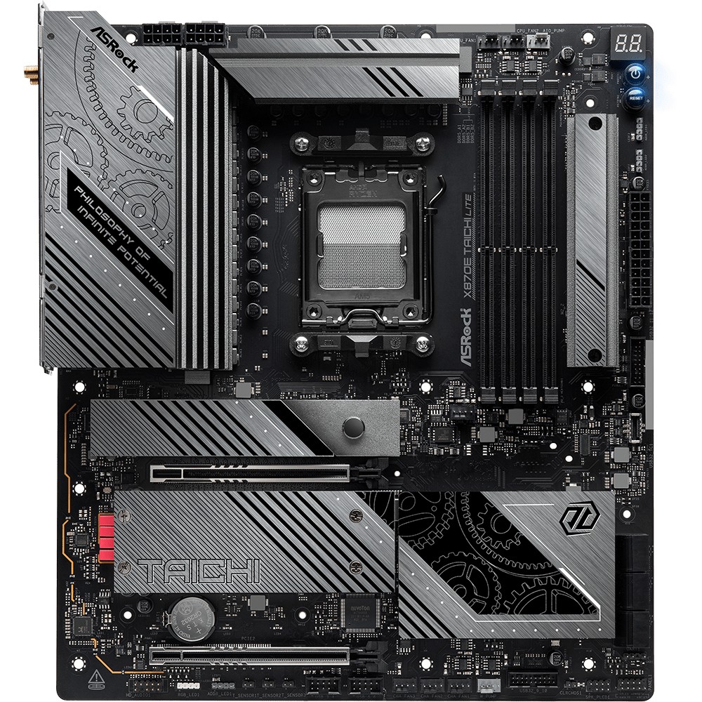 ASRock X870E Taichi Lite         AM5 ATX  HDMI/USB-C    DDR5 retail