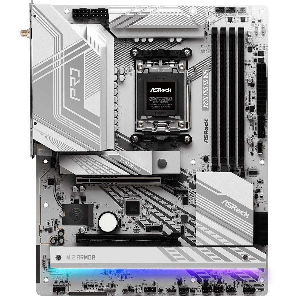 ASRock X870  Pro RS WiFi         AM5 ATX  HDMI/USB-C    DDR5 retail