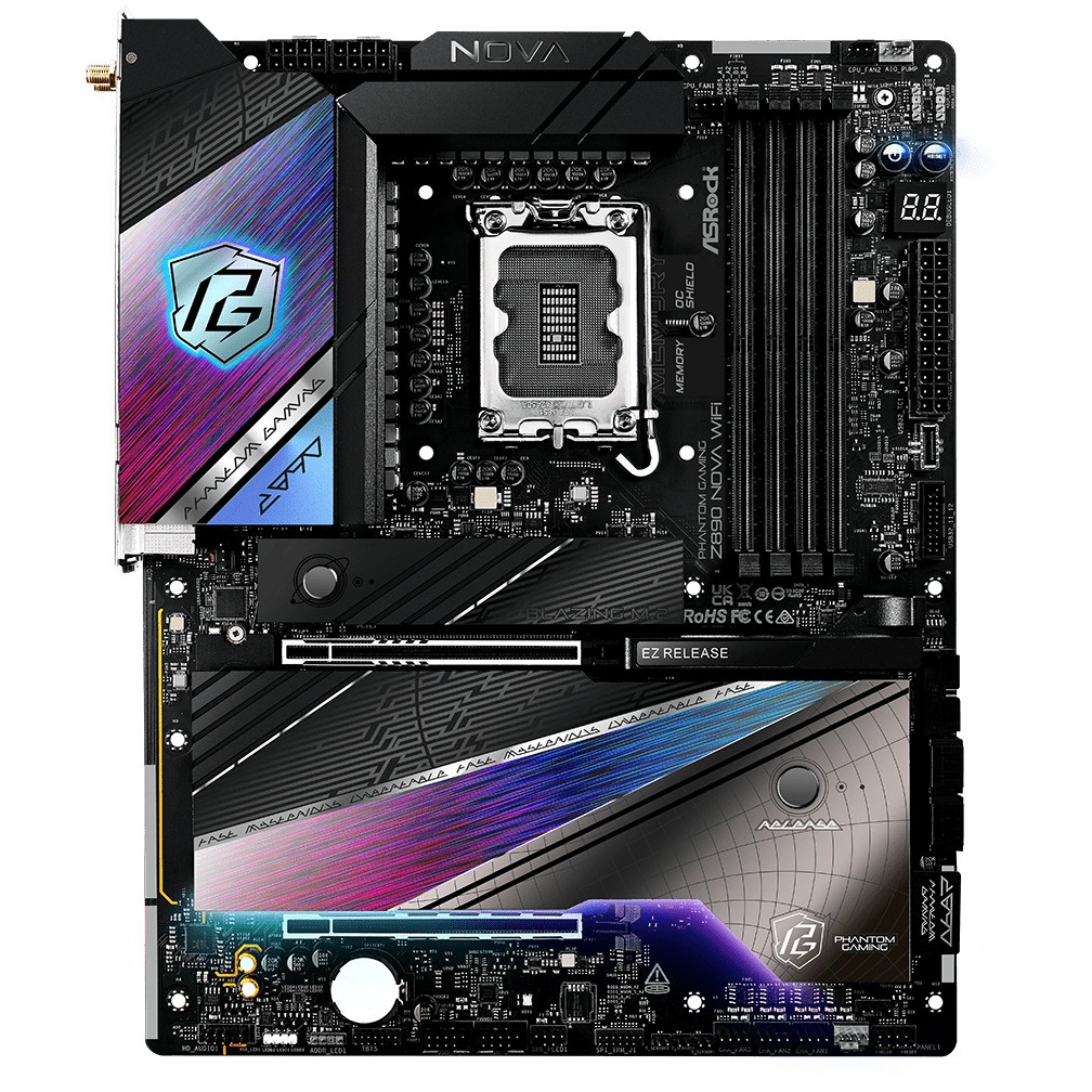 ASRock Z890 Nova WiFi           1851 ATX  HDMI/USB-C    DDR5 retail