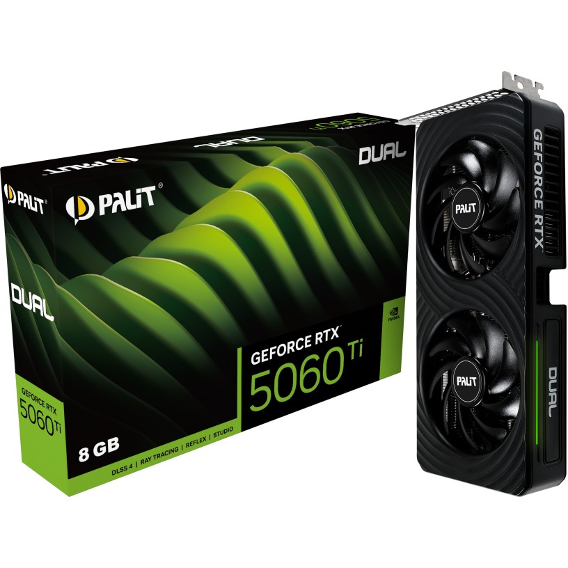 Palit RTX5060 TI DUAL              8GB GDDR7 HDMI 3xDP