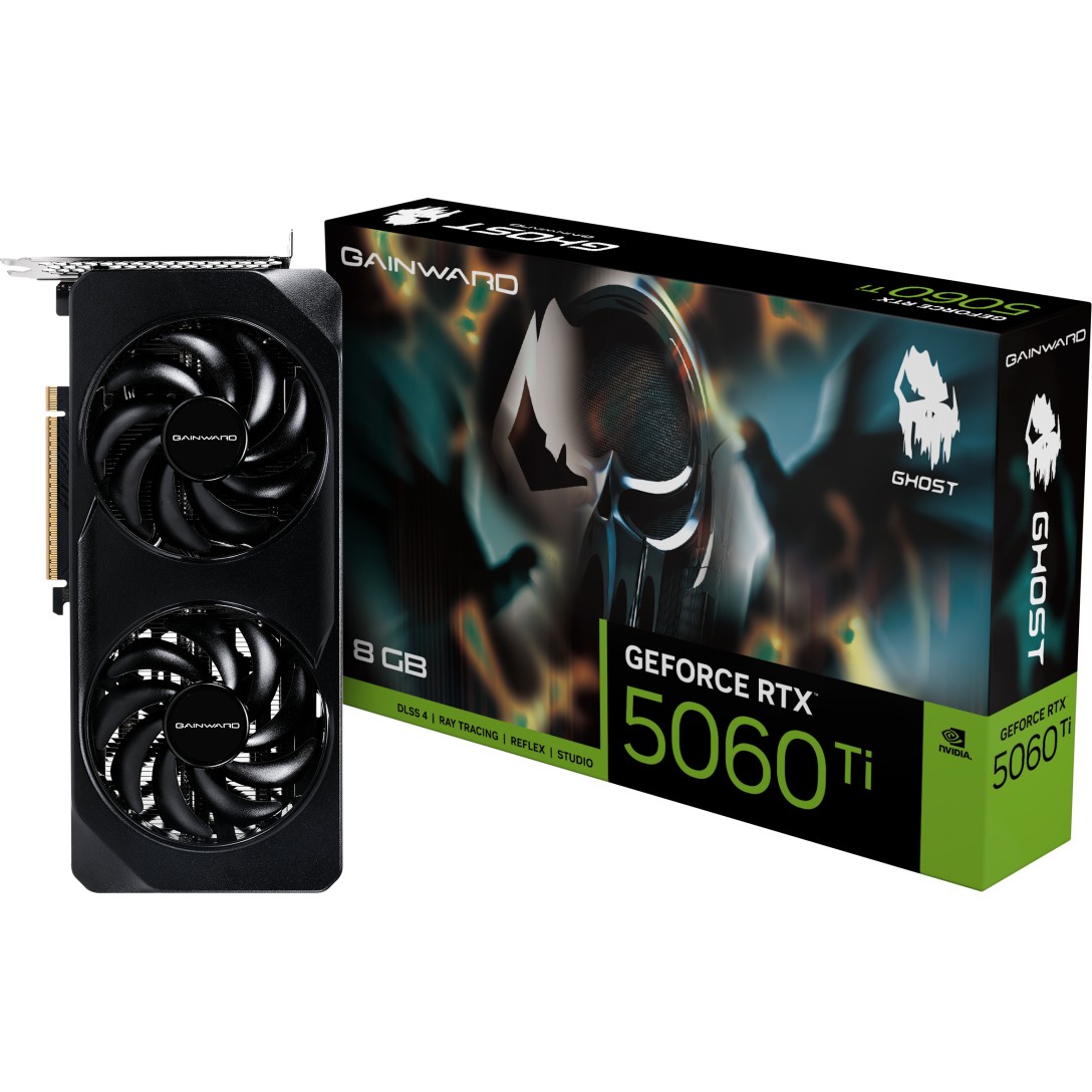 Gainward RTX5060Ti     Ghost            8GB GDDR7  HDMI 3xDP