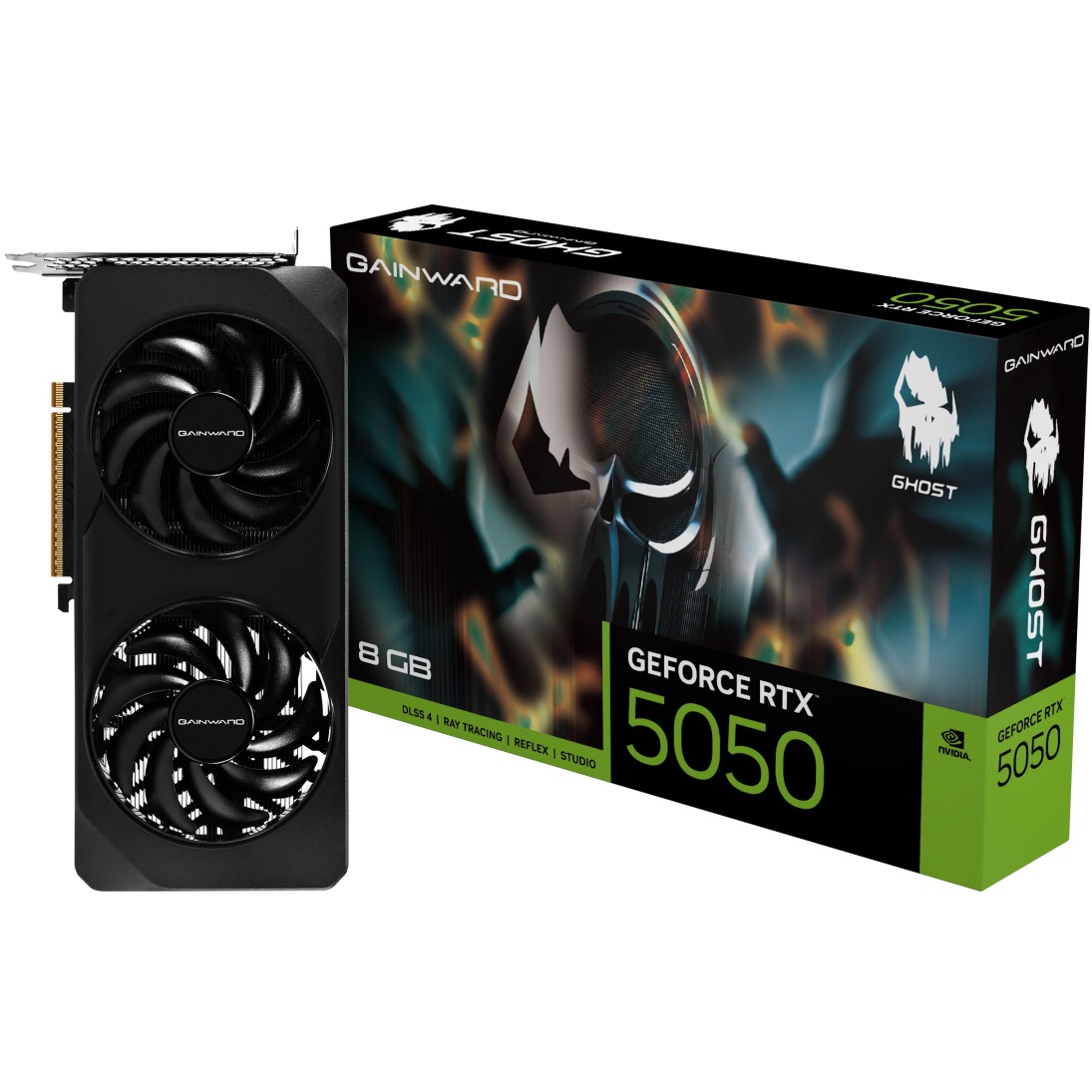 Gainward RTX5050       Ghost            8GB GDDR6  HDMI 3xDP