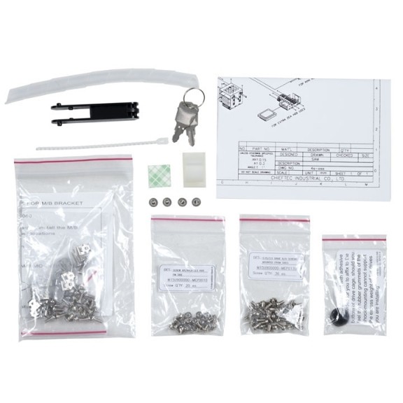 Chieftec UNC-410S-B-U3 Rack Schwarz