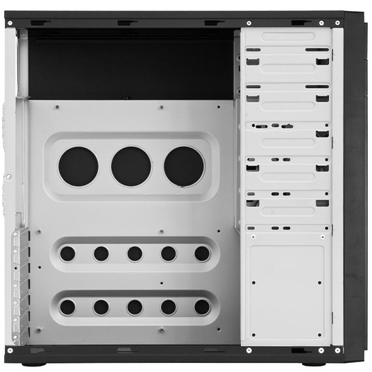 Chieftec HQ-01B-OP Computer-Gehäuse Midi Tower Schwarz