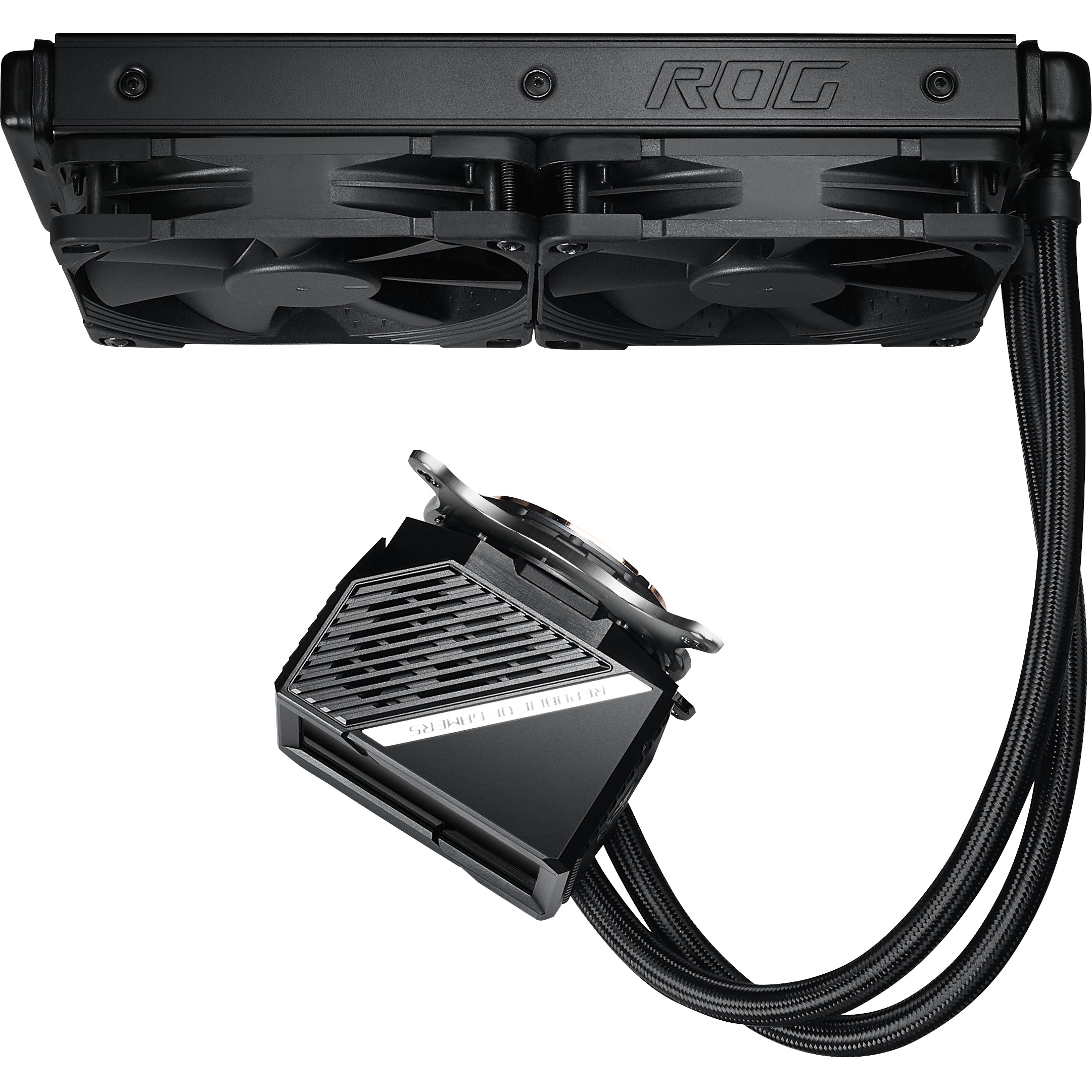 ASUS ROG RYUJIN II 240 Prozessor All-in-One-Flüssigkeitskühler 12 cm Schwarz 1 Stück(e)