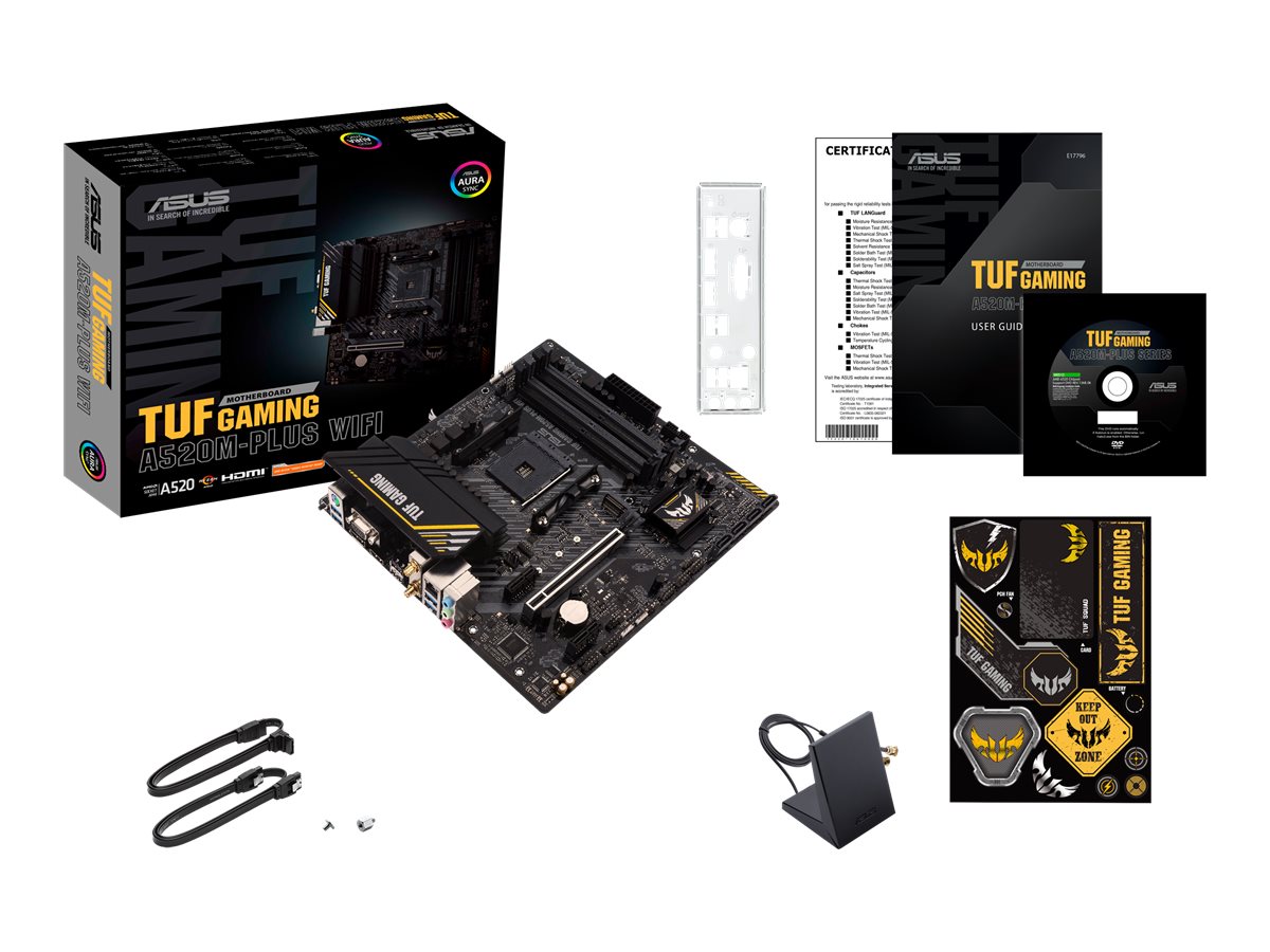 ASUS TUF GAMING A520M-PLUS WIFI AMD A520