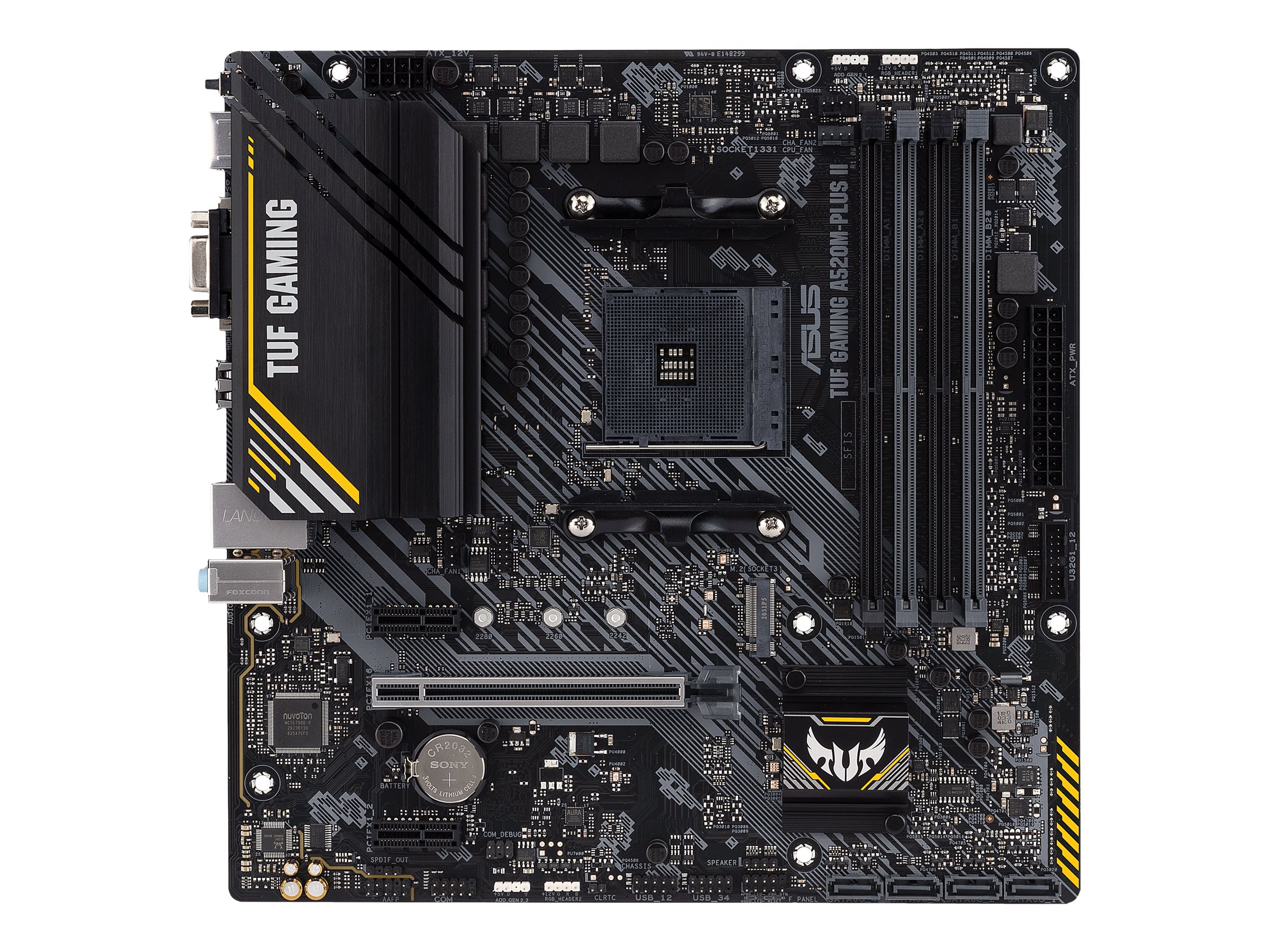 ASUS TUF GAMING A520M-PLUS II AMD A520