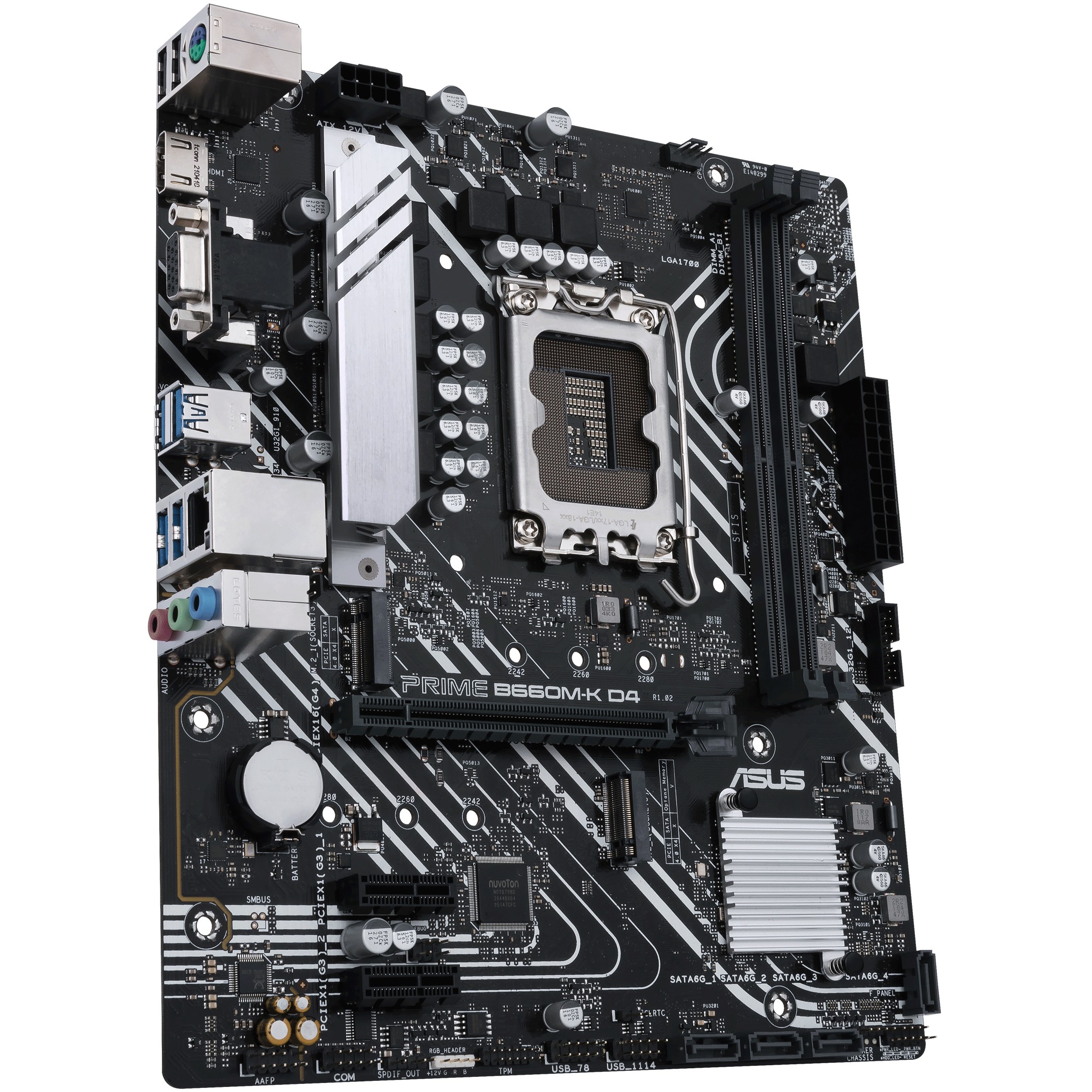 ASUS PRIME B660M-K D4 Intel B660 LGA 1700 micro ATX