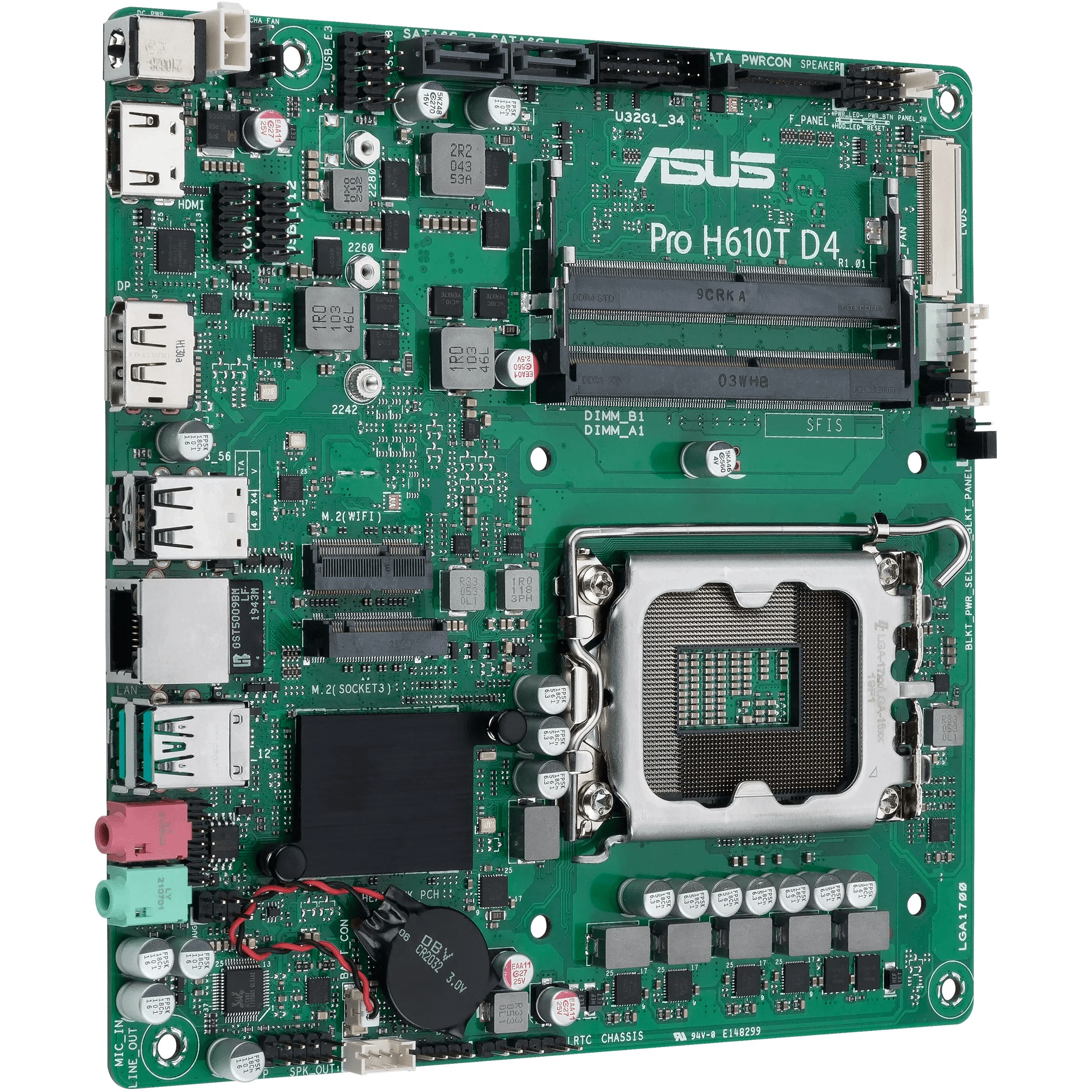 ASUS PRO H610T D4-CSM LGA1700 DDR4 MB