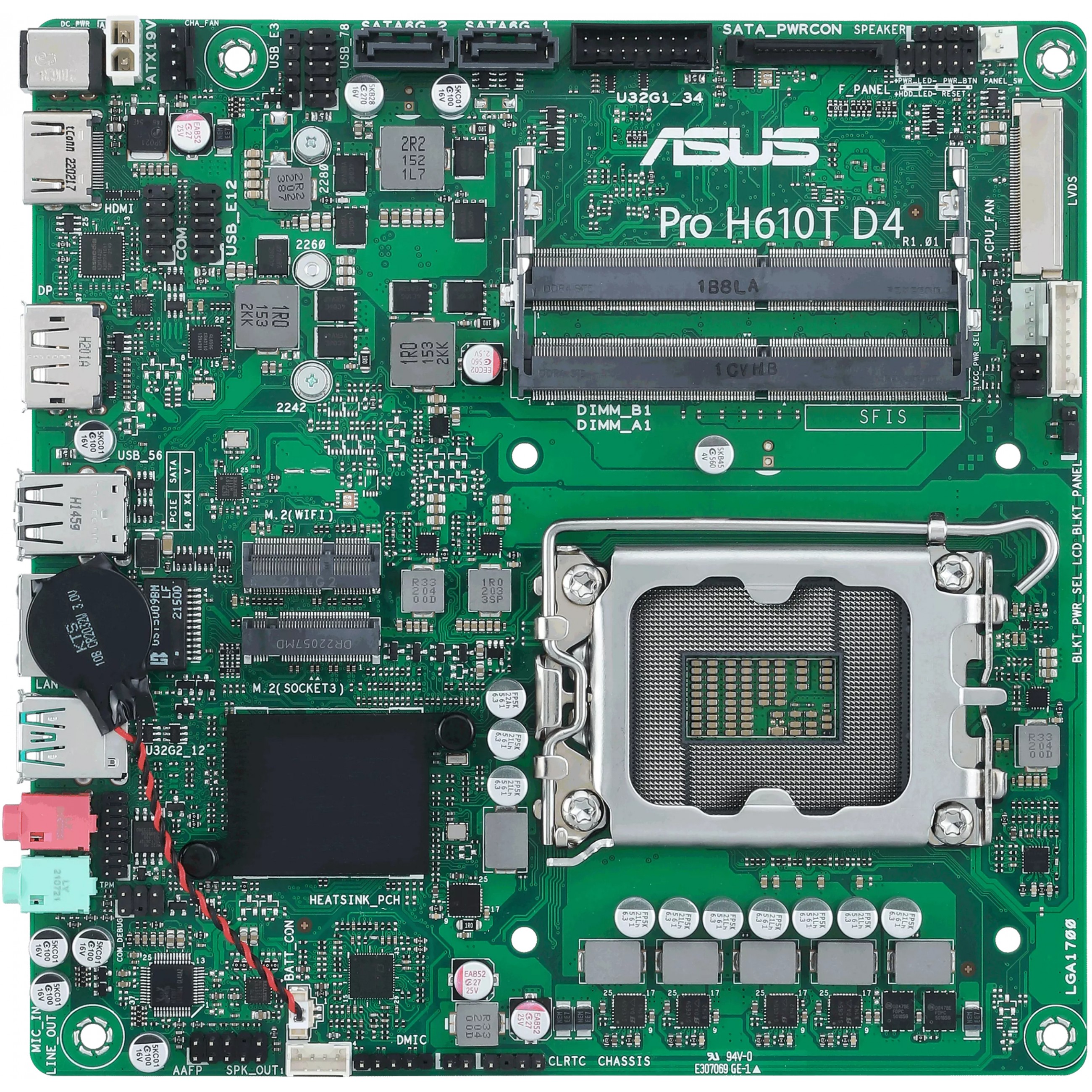 ASUS PRO H610T D4-CSM LGA1700 DDR4 MB