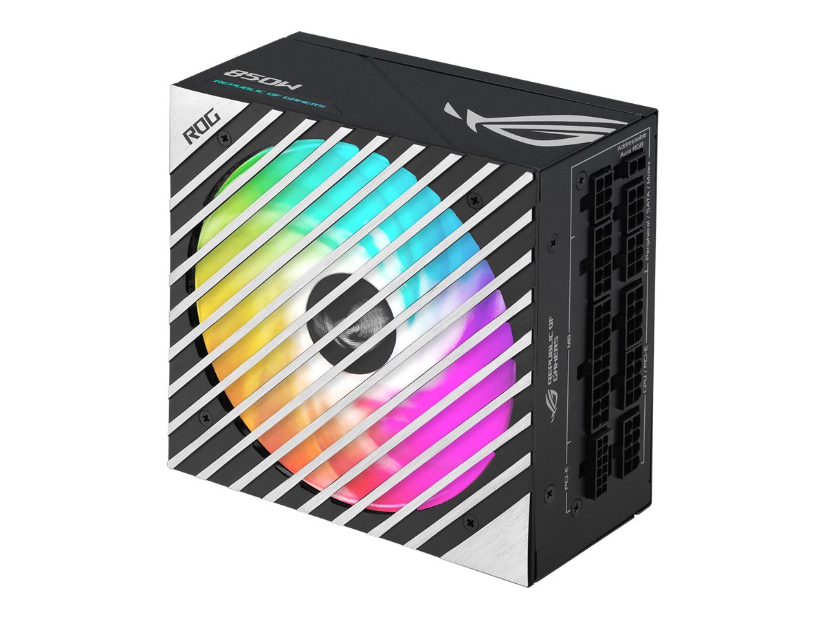 ASUS ROG Loki SFX-L 850W Platinum Netzteil 24-pin ATX Schwarz, Silber