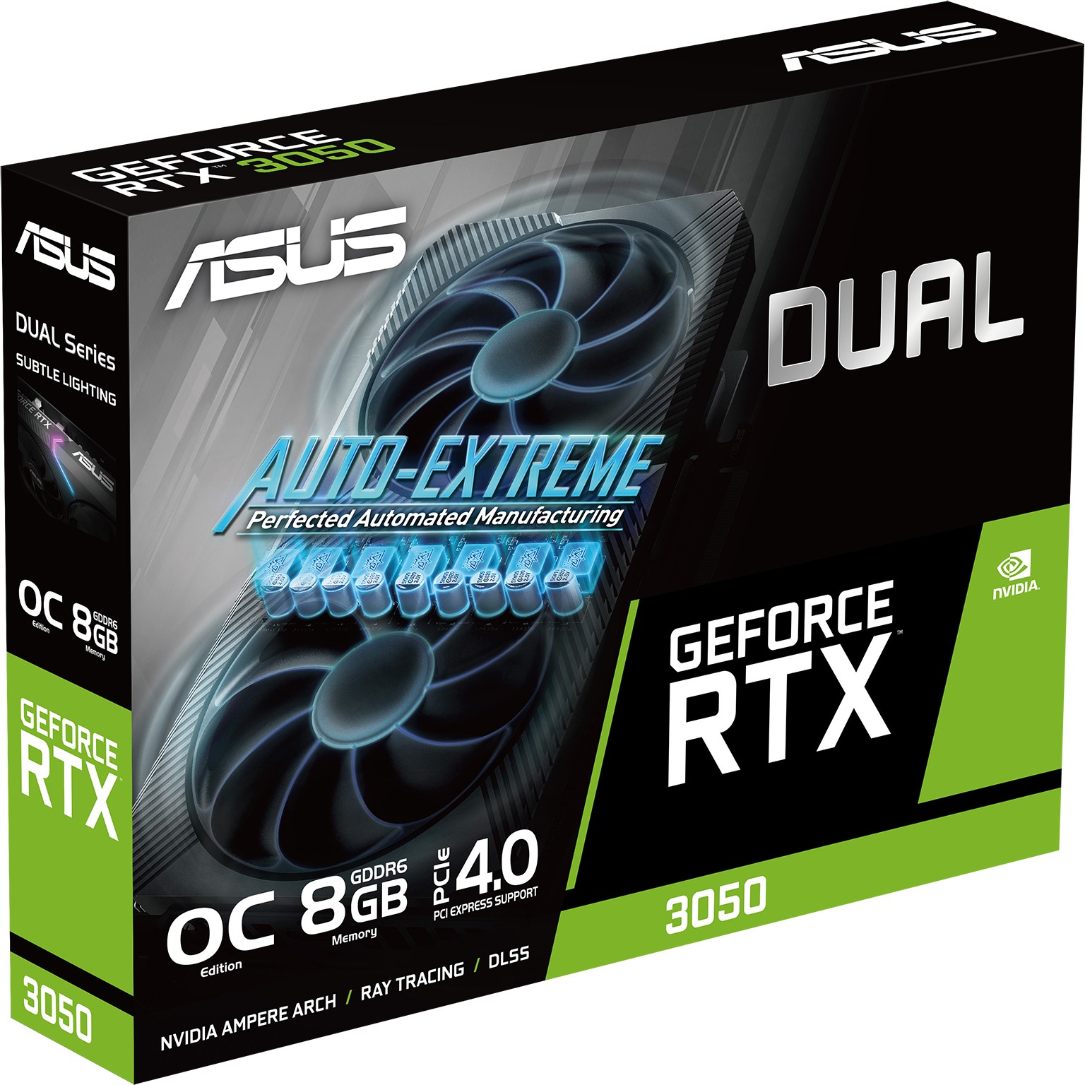 ASUS DUAL-RTX3050-O8G-V2 8GB GDDR6 HDMI DP