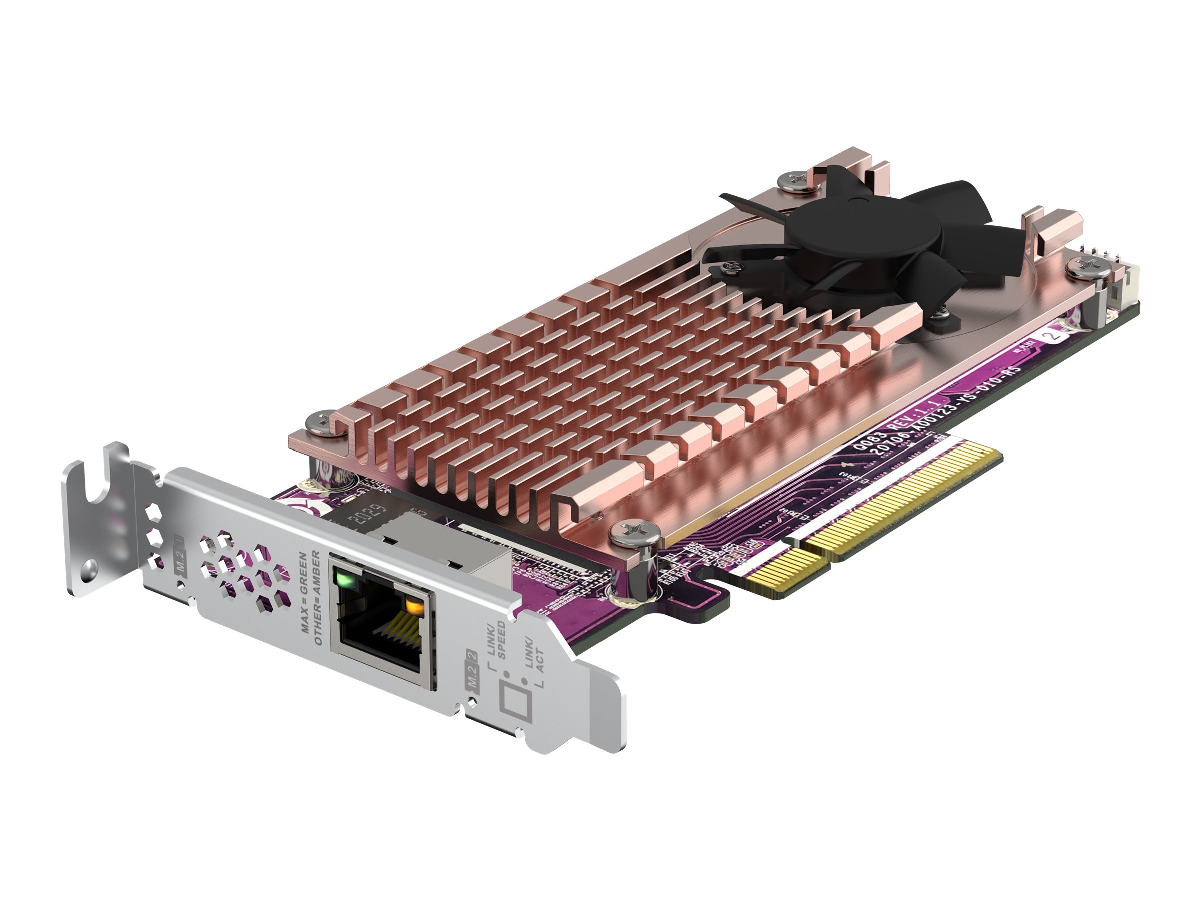 QNAP Card QM2 series 2xPCIe 2280 M.2 SSD